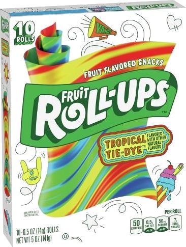 Jolly Rancher Roll Ups Tropical Tie-Dye 141g