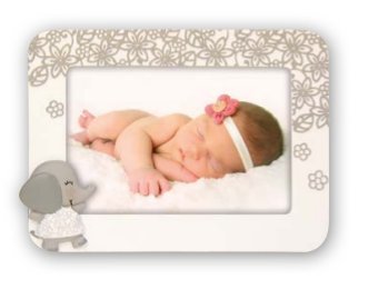 Zep Rocco Beige Hvit Enkel Bilderamme Bord 10 X 15 Cm Landskap