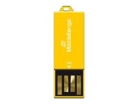 Mediarange Nano Usb-Flashstasjon 16 Gb Usb 2.0 Gul
