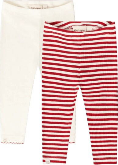 That"s Mine Jia Leggings 2 Pack Red 50CM/0M
