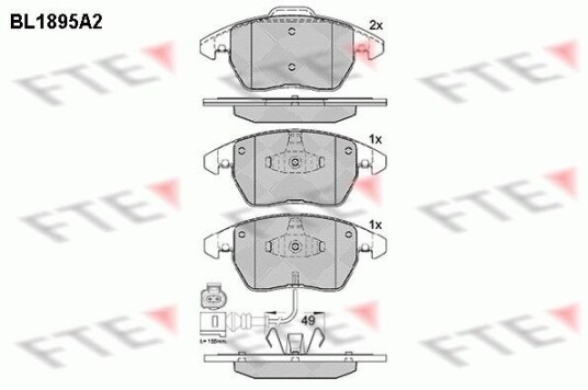 Bremseklosser FTE 9010483
