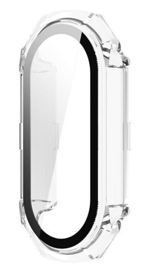 Beskyttelsesveske med skjermbeskytter til Huawei Band 9 / 9 NFC Klar Beskyttelsesveske med skjermbeskytter til Huawei Band 9 / 9 NFC Klar