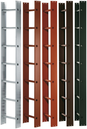 Zarges Takstige Aluminium Natur 15 Trinn 4,2 m