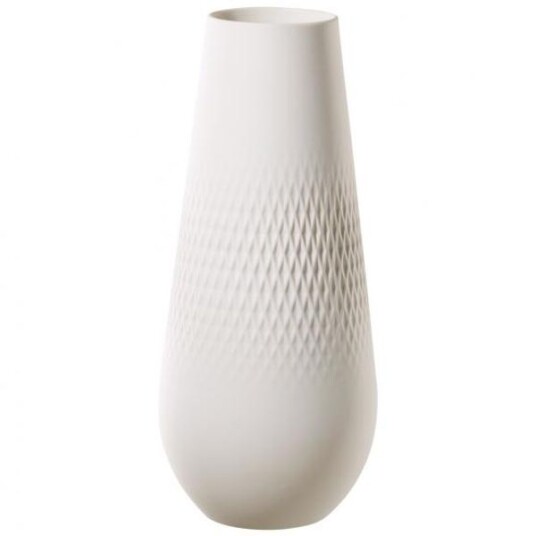 Villeroy & Boch Collier Blanc Carre vase høy Villeroy & Boch Collier Blanc Carre vase høy