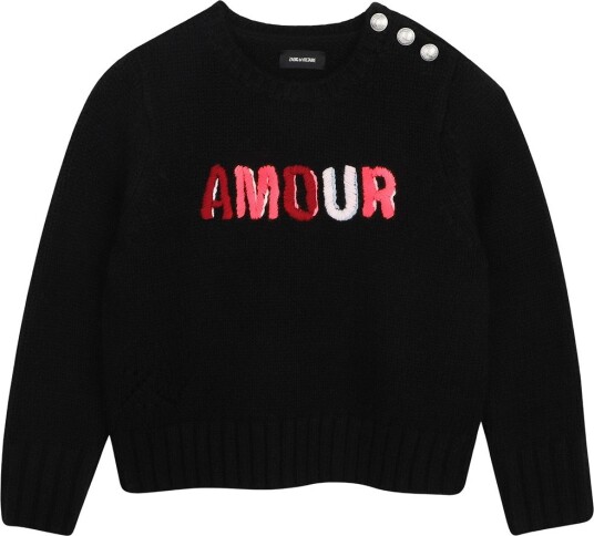 Zadig & Voltaire Kids Pullover Black 176