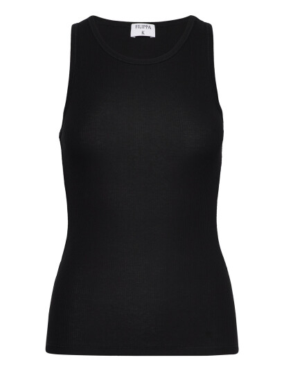 Filippa K Fine Rib Tank - Black - L