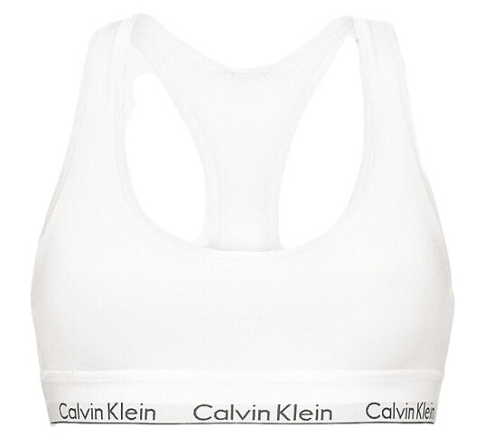 Calvin Klein Underwear Bralette Undert?y Hvit female XL
