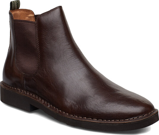 Polo Ralph Lauren Talan Leather Chelsea Boot - Brown - 41