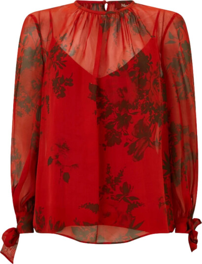 Max Mara Studio Dame Bluser & Skjorter Rød S, Max Mara Studio Dame Bluser & Skjorter Rød S,