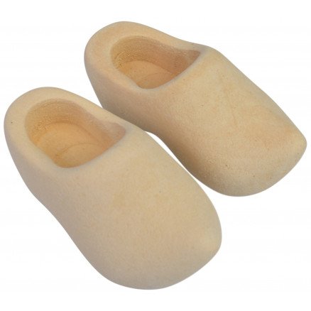 Diverse Nederlandske tresko 6cm 1 par