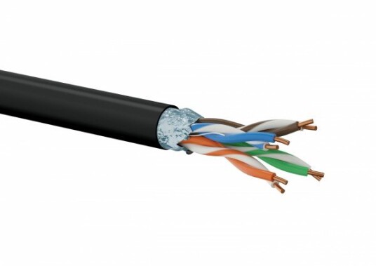 Alantec F/Utp Kabel Kat.5E Pe 4X2x24awg 500M Utendørs Tørr Alantec - Alantec