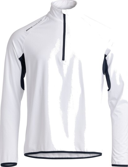 Abacus M Leven Midlayer Hvit Golfgenser herre 193 White Navy XXX Large