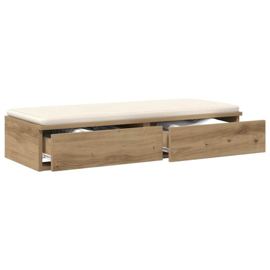 Sengeskuffer Artisan Eik 75x36,5x16,5 cm Laget av Tre