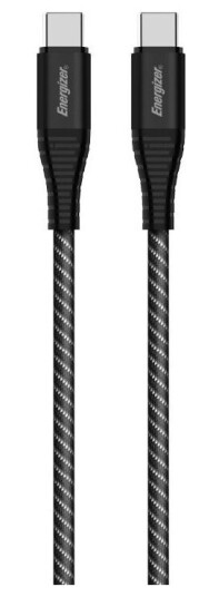 Energizer Ultimate - Usb-C Til Usb-C-Tilkoblingskabel 100W 2M (Svart)