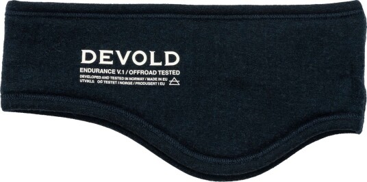 Devold Endurance Merino Headband Caviar One Size