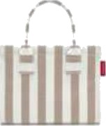 Reisenthel Daily Shopper Xs Beige Hvit Polyester Handlenett Mønster 4 L 210 Mm