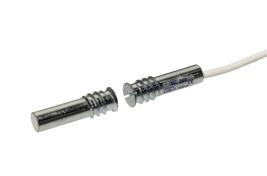 Alarmtech MC 255-10 Magnetkontakt 1 Åpen Kontakt 10 M Kabel
