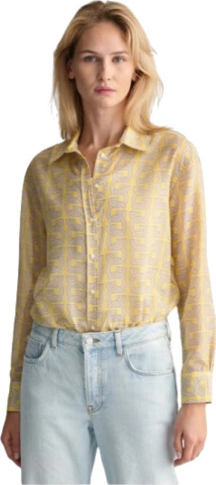 Gant Dame Bluser & Skjorter Flerfarget 2XL,