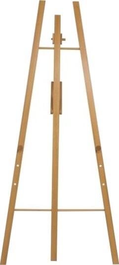 Securit® Staffeli I Fyrretræ Med 3 Just. Positioner Teak Securit® Staffeli I Fyrretræ Med 3 Just. Positioner Teak