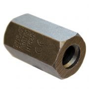Smith Stål SEKSKANTMUTTER 15-50 MM SORT