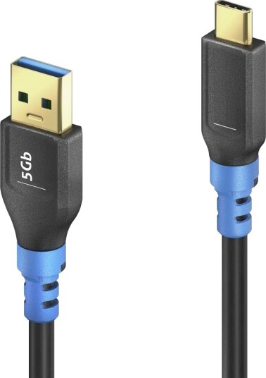 Purelink Flexinstall Usb c   Usb a 3.2 Gen 1 1.5m Black