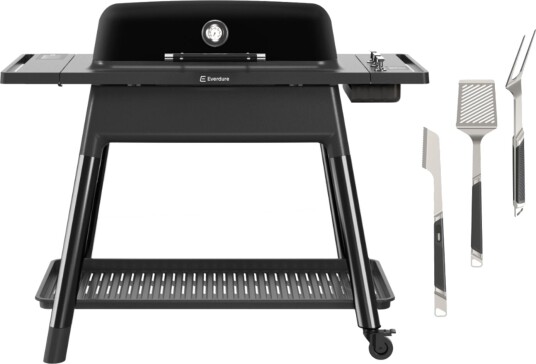 Everdure Furnace Gen Iii Gassgrill Svart Inkl. Premium Grillutstyrssett Everdure Furnace Gen Iii Gassgrill Svart Inkl. Premium Grillutstyrssett