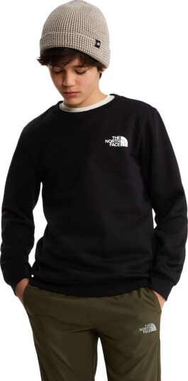 The North Face Collegegenser   Teen Evo   TNF Black   The North Face   18 20 år   Collegegenser Hvit Svart