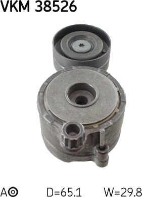 Strammehjul kilerem SKF VKM 38526 Strammehjul kilerem SKF VKM 38526