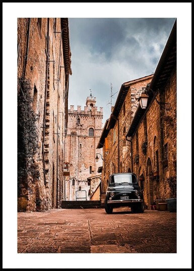 Getting lost in the Umbrian alleys Plakat Plakat / 40x50cm Getting lost in the Umbrian alleys Plakat Plakat / 40x50cm