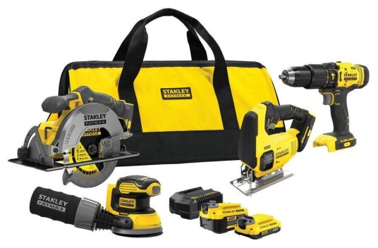 Stanley Fatmax Verktøysett SFMCK412MDS 18v 4 Deler