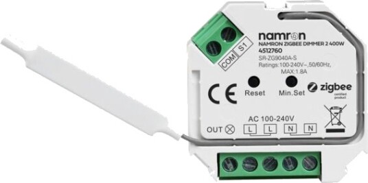 Namron ZigBee Dimmer 2 400W - 4512760