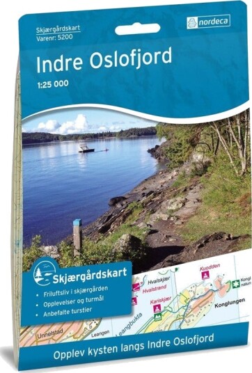 Skjærgårdskart Indre Oslofjord