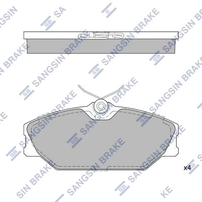 Hi Q SP1483A Bremseklosser