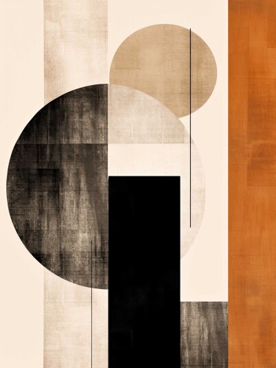 Plakat Abstrakt Geometrisk Design
