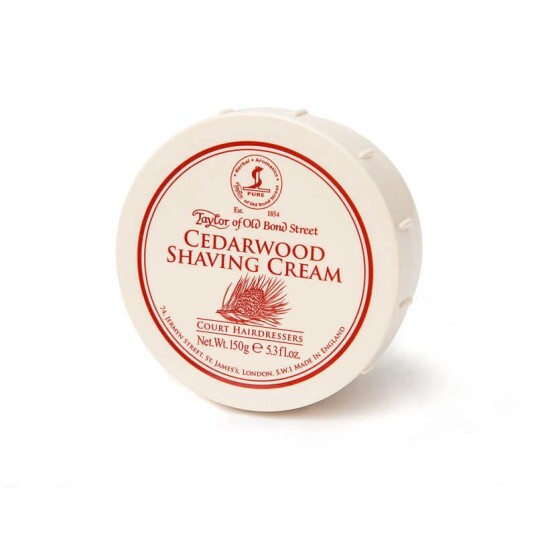 Taylor of Old Bond Street Cedarwood Shaving Cream Bowl 150 g Taylor of Old Bond Street Cedarwood Shaving Cream Bowl 150 g