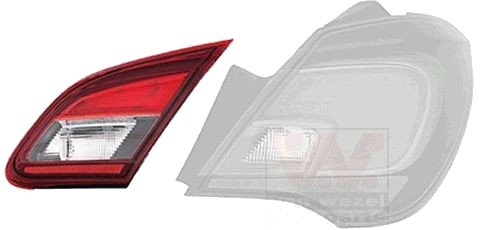 VAN WEZEL 3804938 Baklykt