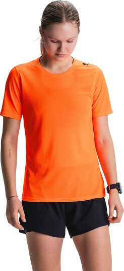 FUSION TEMPO! ONE Run Løpe T skjorte Dame Oransje S