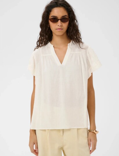 Soaked Slaria Blouse Cream XS