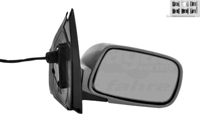 VAN WEZEL 5431818 Sidespeil