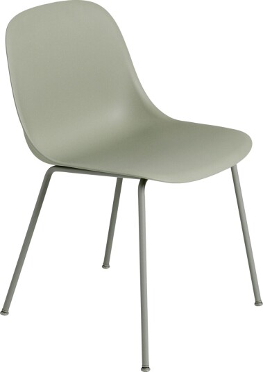 Muuto Fiber Spisestol med Base Grønn