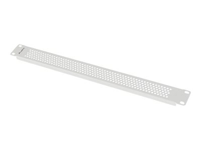 Lanberg Plugg For 19" 1U Skap, Perforert, Grå