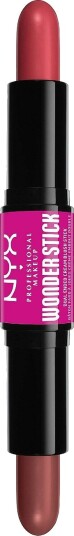 NYX Professional Makeup   Wonder Stick Dual Ended Cream Blush Stick   Rosa