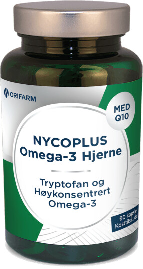 Nycoplus Omega 3 Hjerne kapsler 60 stk. Nycoplus Omega 3 Hjerne kapsler 60 stk.