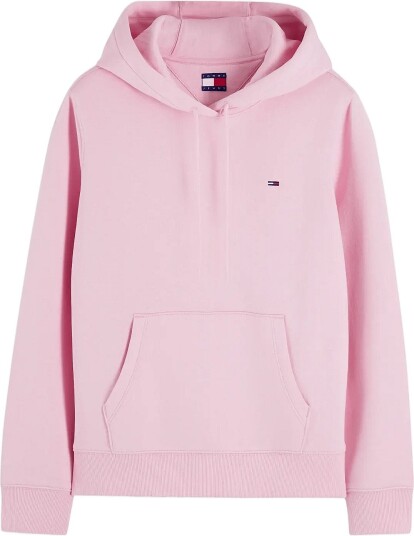 Tommy Jeans Tjw Reg S Flag Hoodie Pink XXS