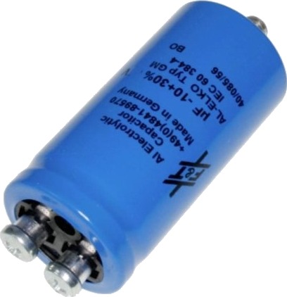 Ftcap Gmb47216050100 / 1013262 Elektrolytisk Kondensator Skruetilslutning 4700 Μf 160 V Ø X L 50 Mm X 100 Mm 1 Stk.