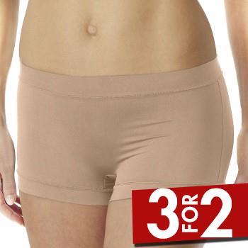 Schiesser Truser Shorts Beige 42 Dame Schiesser Truser Shorts Beige 42 Dame