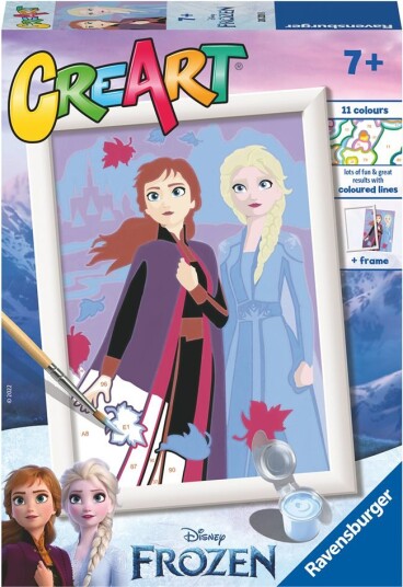 Ravensburger CreArt Søstre for alltid Anna og Elsa Ravensburger CreArt Søstre for alltid Anna og Elsa