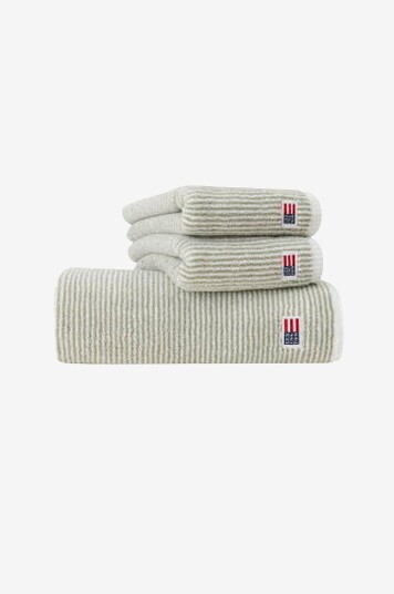 Lexington - Håndkle Original Towel Striped - Grønn Lexington - Håndkle Original Towel Striped - Grønn