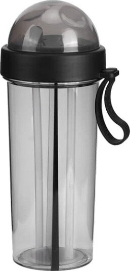 Termokopp Dobbelt Bruk Bærbar Delt Drikkekopp med Avtakbart for Hjemmebruk Utendørs Camping Sport 600ml Dobbelt Rom Gjenbrukbar Drikk