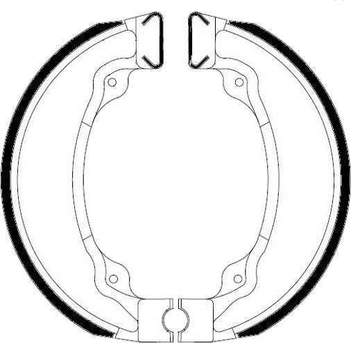 Bremsesko sett FERODO FSB958A